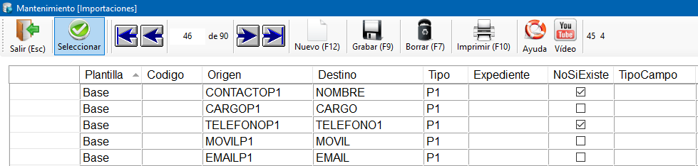 Importación de personas